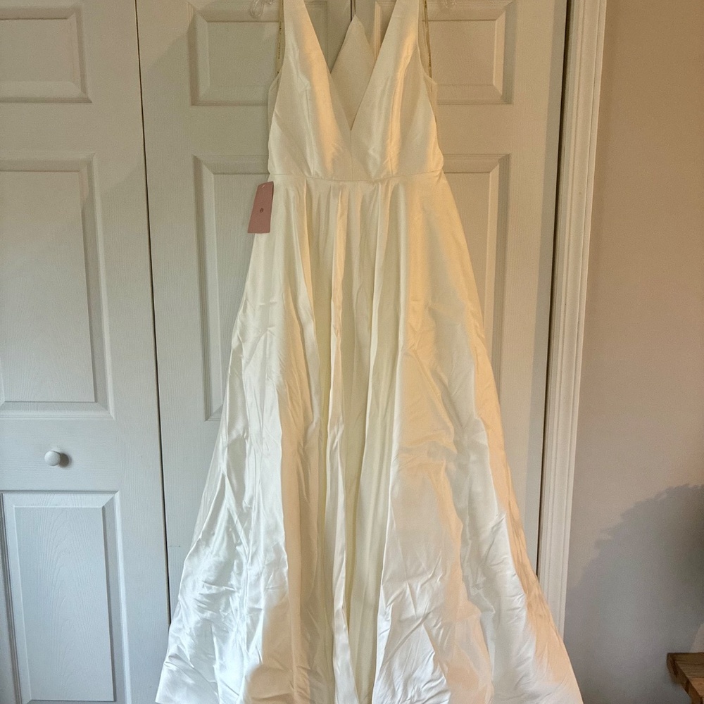 NWT Jenny Yoo BHLDN Octavia Gown - Picture 7 of 10
